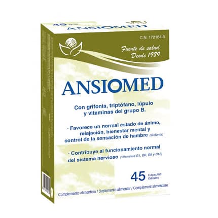 Ansiomed Suplemento Alimentar Bioserum Sistema Nervoso