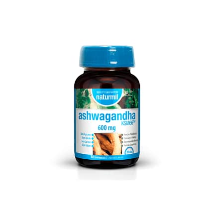 Ashwagandha KSM-66 Suplemento Alimentar Naturmil Sistema Nervoso