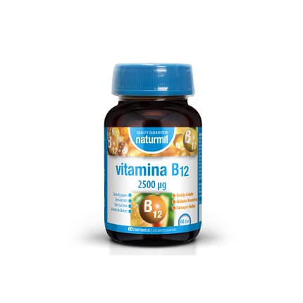 Vitamina B12 Suplemento Alimentar Naturmil Sistema Nervoso