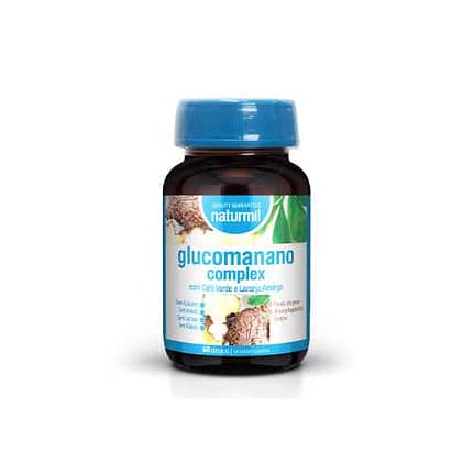 Glucomanano Complex 500 mg Suplemento Alimentar Naturmil Perda de Peso