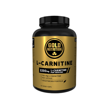 L-Carnitine Gold Nutrition Suplemento Alimentar Gordura Corpural Fadiga Muscular Desporto