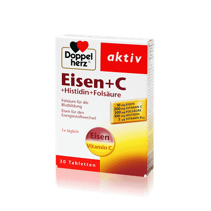 Aktiv Ferro + Histidina + Ácido Fólico, suplemento alimentar