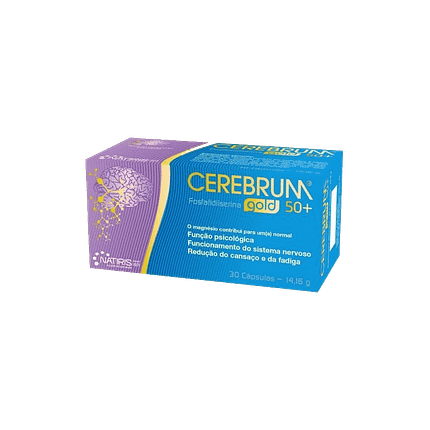 Cerebrum Gold 50+, suplemento alimentar