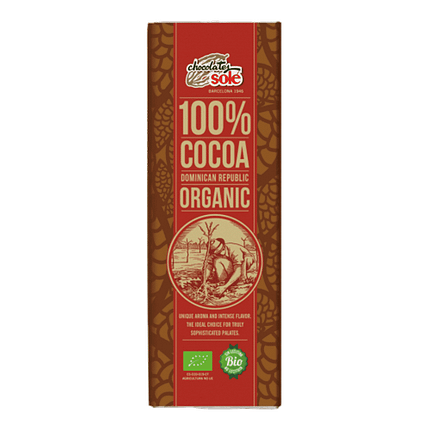 Chocolate Bio 100%, biológico