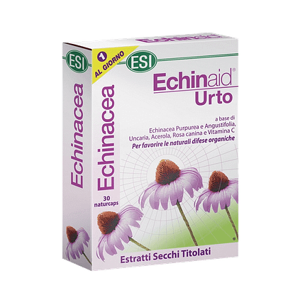 Equinácea Urto, suplemento alimentar sem glúten