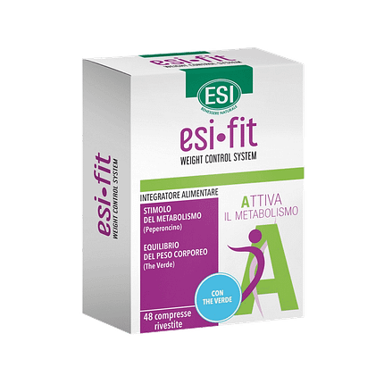 Esi Fit Attiva com Chá Verde, suplemento alimentar sem glúten