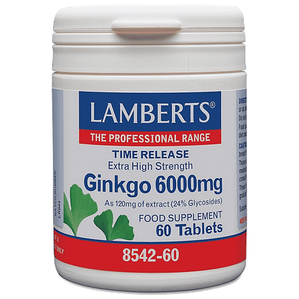 Ginkgo Biloba, suplemento alimentar vegan e vegetariano