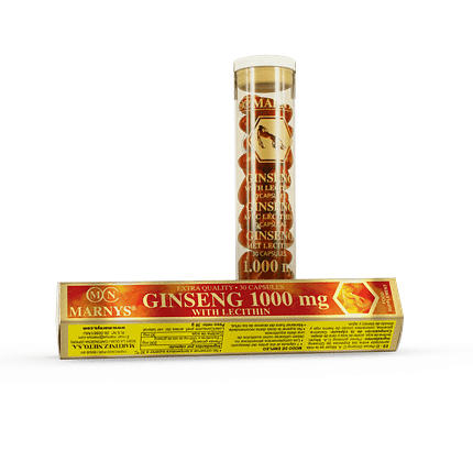 Ginseng Coreano com Lecitina, suplemento alimentar