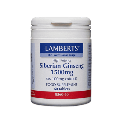 Ginseng Siberiano 1500 mg, suplemento alimentar
