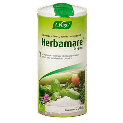 Herbamare, com ingredientes biológicos, sem glúten, sem lactose
