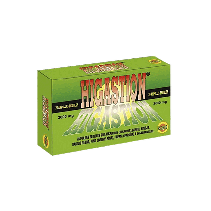 Higastion, suplemento alimentar sem glúten e sem latose