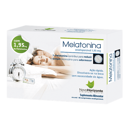 Melatonina Orodispersível, suplemento alimentar