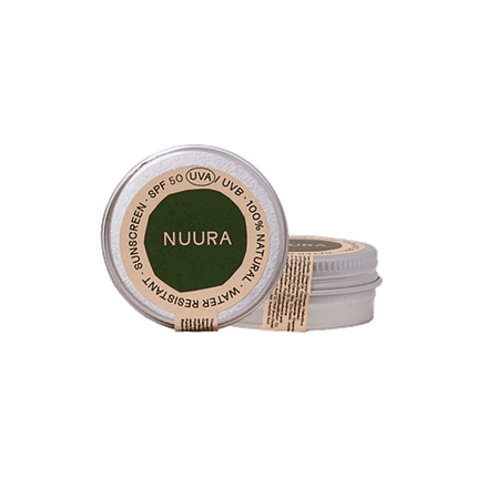 Protetor Solar SPF50 em Lata, com ingredientes biológicos