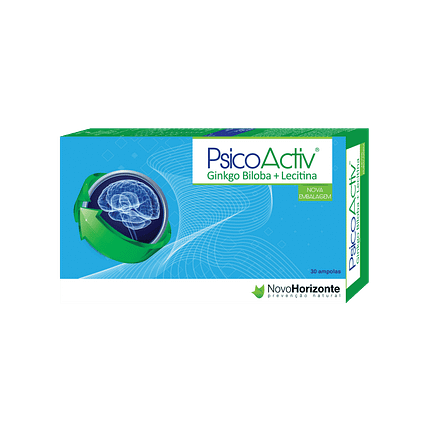 Psico Activ + Ginkgo Biloba, suplemento alimentar