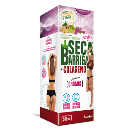Seca Barriga + Colagéno, suplemento alimentar