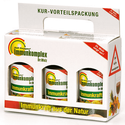 Zell Oxygen Immunkomplex, suplemento alimentar