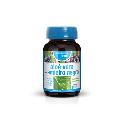 Aloé Vera + Amieiro Negro Naturmil Suplemento Alimentar Sistema Disgestivo