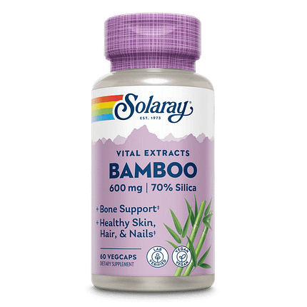 Bamboo Vital Extracts, suplemento alimentar vegan