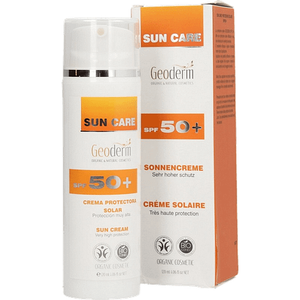 Creme Solar FPS +50, com ingredientes biológicos