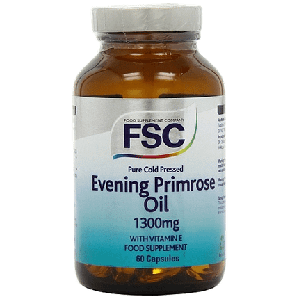 Evening Primorose Oil 1300 mg, suplemento alimentar sem açúcar, sem sal