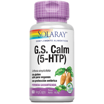 G.S. Calm 5HTP 60 VeGcaps Solaray