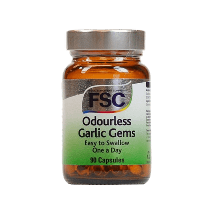 Garlic Gems, suplemento alimentar sem açúcar, sem sal