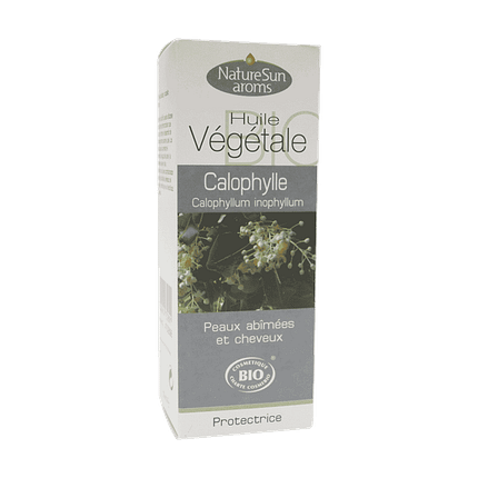 Óleo Vegetal Calófito, com ingredientes biológicos