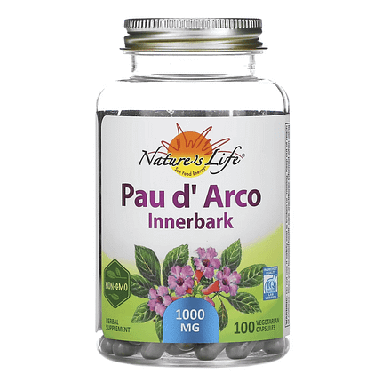 Pau d'Arco Innerbark, suplemento alimentar vegetariano