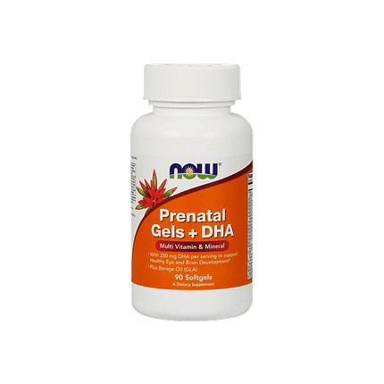 Prenatal Gels + DHA, suplemento alimentar