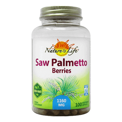 Saw Palmetto Berries, suplemento alimentar vegetariano
