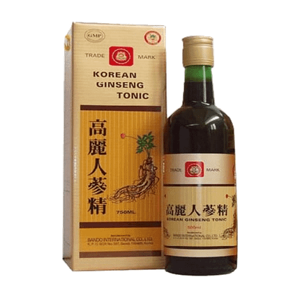 Tónico de Ginseng Coreano, suplemento alimentar