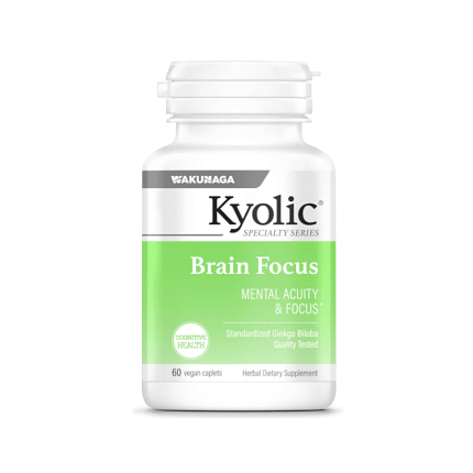 Brain Focus Kyolic Suplemento Alimentar Cérebro Concentração