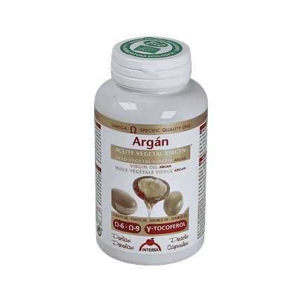 Argán, suplemento alimentar com ingredientes biológicos