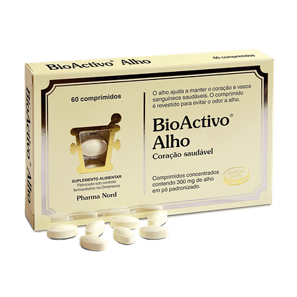 BioActivo Alho, suplemento alimentar vegetariano