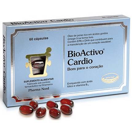 BioActivo Cardio, suplemento alimentar sem glúten