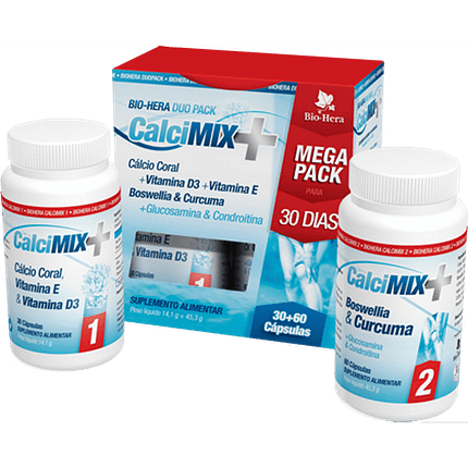 CalciMix+ Duo Pack, suplemento alimentar