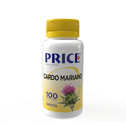 Cardo Mariano 2400 mg, suplemento alimentar