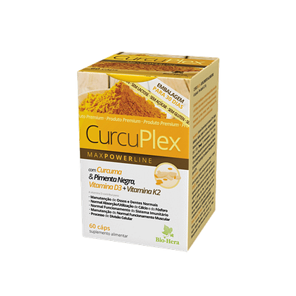 CurcuPlex, suplemento alimentar