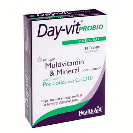 Day-vit Probio, suplemento alimentar, sem glúten, vegetariano