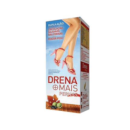 Drena + Mais Pernas, suplemento alimentar