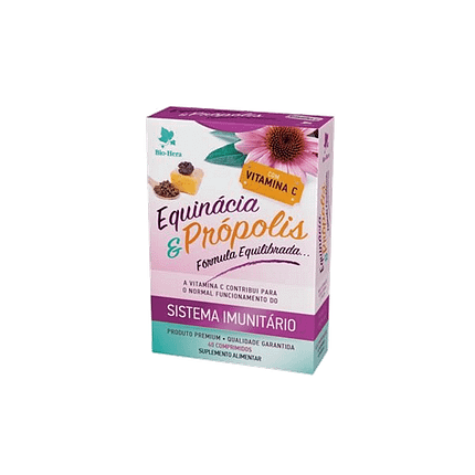 Equinácia e Própolis Comprimidos, suplemento alimentar
