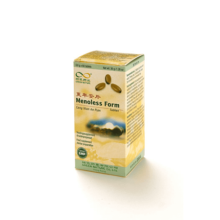 Menoless Form (Geng Nian An Pian), fitoterapia chinesa