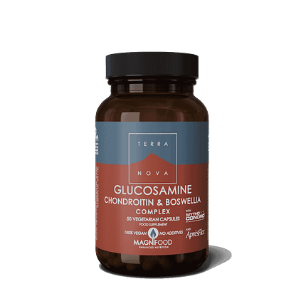 Glucosamin, Chondroitin & Boswellia Complex, suplemento alimentar vegan