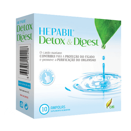 Hepabil Detox, suplemento alimentar