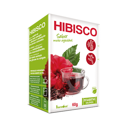 Hibisco Saquetas, suplemento alimentar