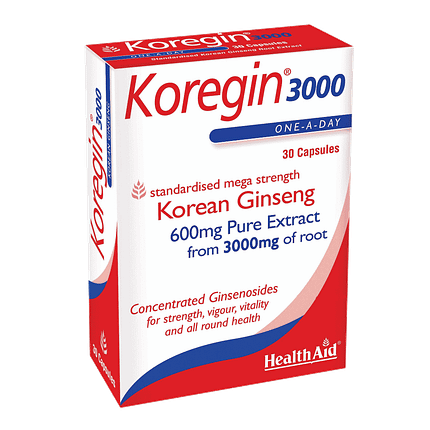 Koregin 3000, suplemento alimentar sem glúten