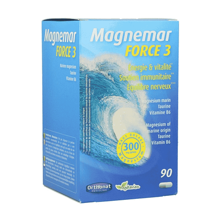 Magnemar Force 3, suplemento alimentar vegetariano