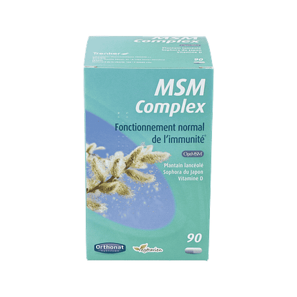 MSM Complex, suplemento alimentar vegetariano