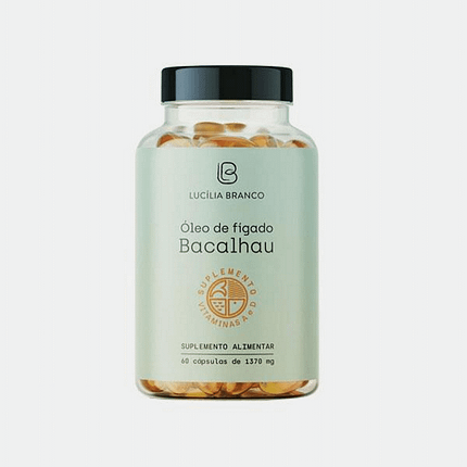 Óleo de Fígado de Bacalhau, suplemento alimentar