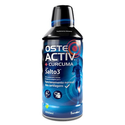Osteo Activ + Curcuma, suplemento alimentar